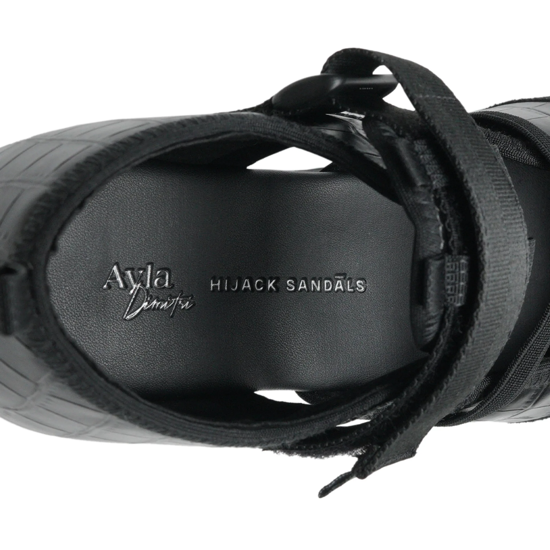 Twyla Croco Noir - Image 8
